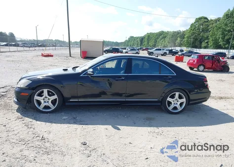 2009 Mercedes-Benz S 550 from USA, damaged, VIN WDDNG71X79A239029